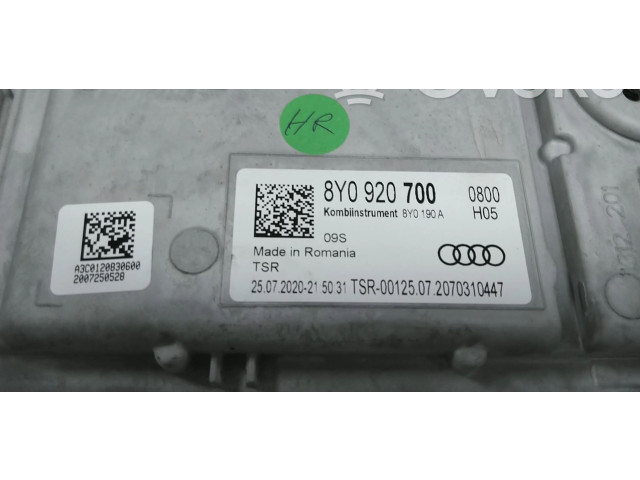 Панель приборов 8Y0920700   Audi A3 8Y       