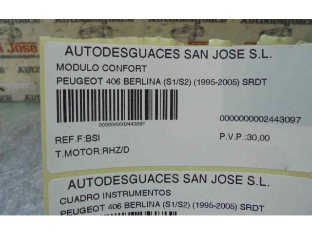 Блок комфорта S110950110B1 Peugeot 406