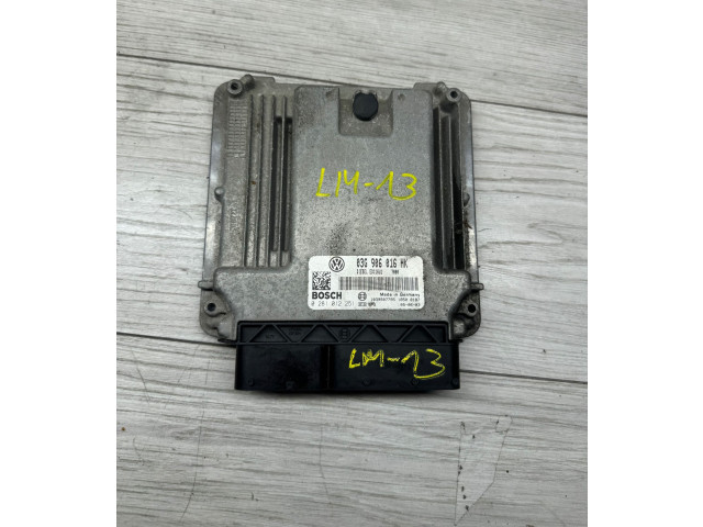 Блок управления двигателя 03G906016HK, 1039S07795 Audi A3 S3 A3 Sportback 8P