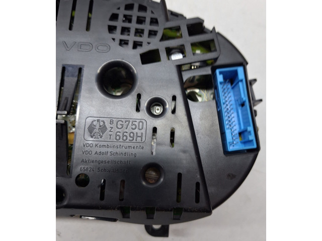 Панель приборов 110008895002, 8L0919880E Audi A3 S3 8L