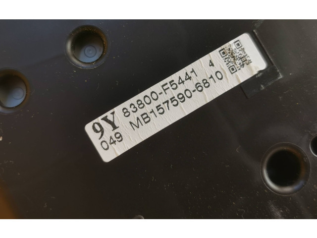Přístrojová deska Toyota Yaris 2018 83800-F5441, MB1575906810