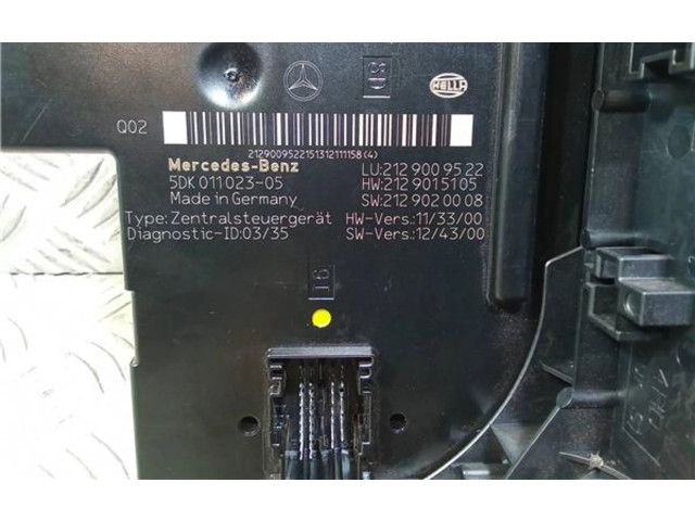 Pojistková skříňka 2129009522, 2129009522 Mercedes-Benz E AMG W212 2014