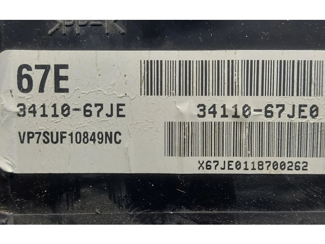 Панель приборов 3411067JE0   Suzuki Grand Vitara I       