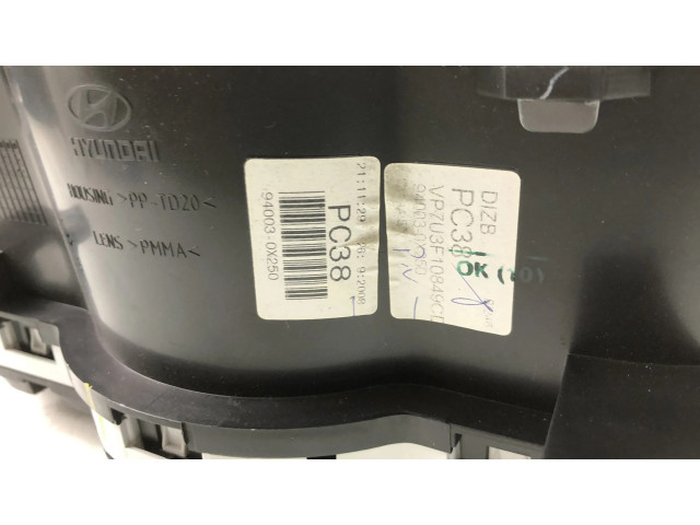 Панель приборов 940030X250 Hyundai i10