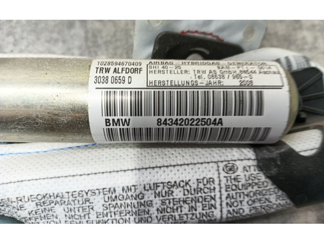 Подушка безопасности двери 72123420225, 84342022504A BMW X3 E83
