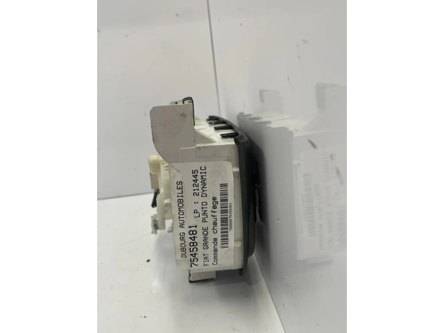 Блок управления климат-контролем 735419802 Fiat Grande Punto