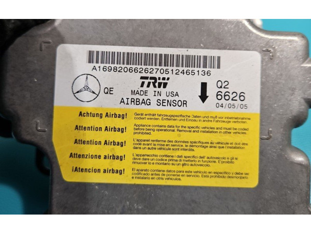 Блок подушек безопасности IMPRK1387671, A169820662 Mercedes-Benz A W169