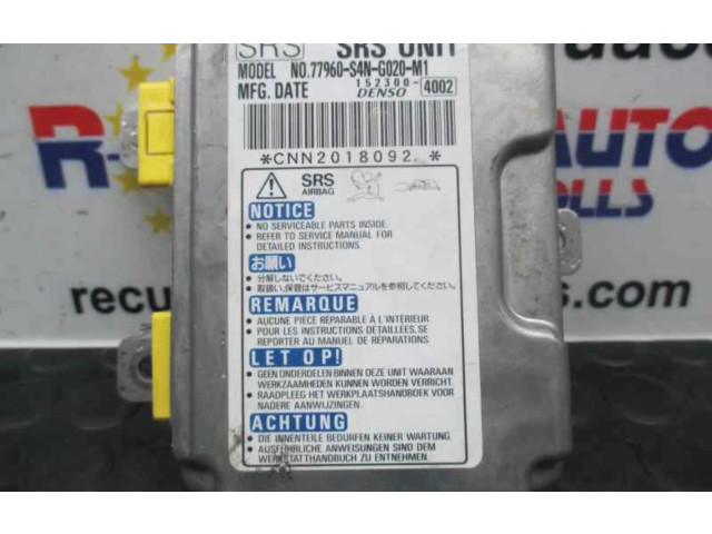 Блок подушек безопасности 77960S4NG020M1 Honda HR-V