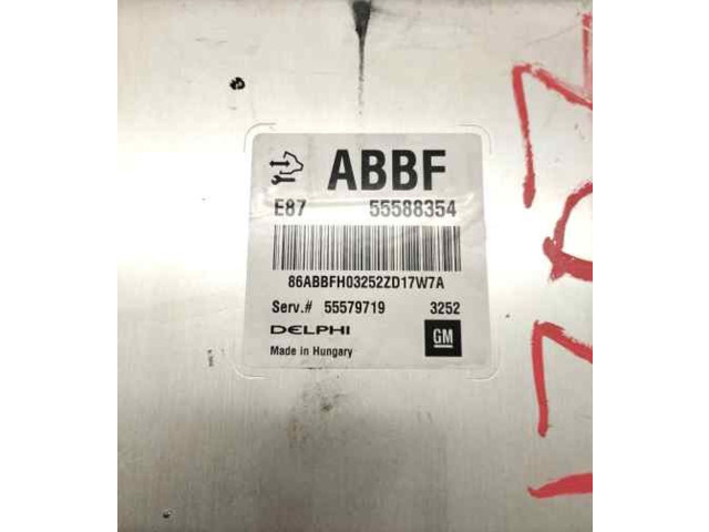 Řídící jednotka 55588354 Opel Astra J 2013