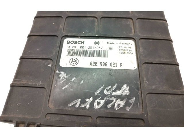 Блок управления двигателя 028906021P, 0281001251   Ford Galaxy