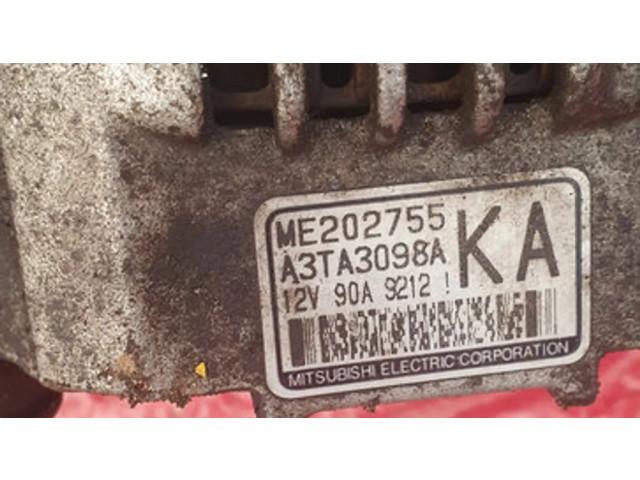 Генератор ME202755, A3TA3098A Mitsubishi Pajero 2.5