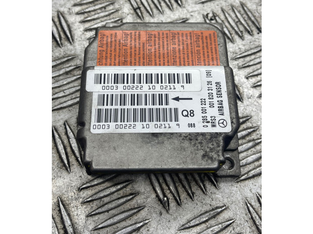 Блок подушек безопасности 0285001222, 0018203126 Mercedes-Benz A W168