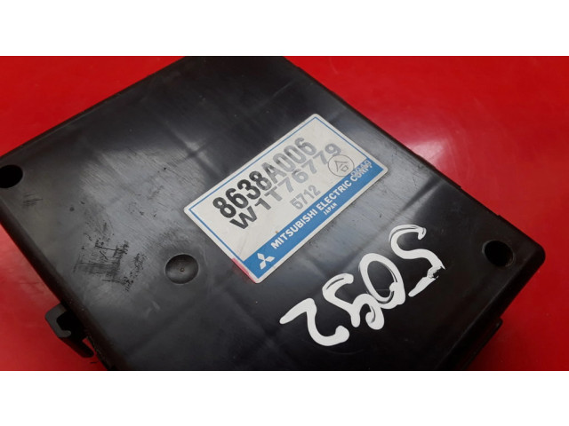 Блок управления двигателем Блок управления 8638A006, W1T76779 Mitsubishi Grandis