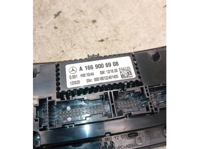 Steuergerät Klimaanlage A1666801207, A1669006908   Mercedes-Benz GL X166
