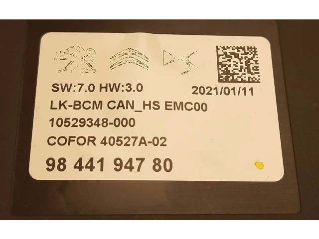 Блок управления 9844194780, 9844194780   Citroen DS4