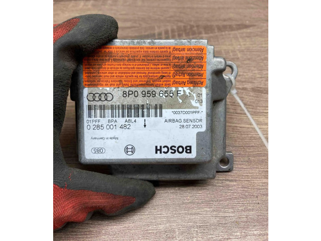 Блок подушек безопасности 8P0959655F, 0285001482 Audi A3 S3 8P