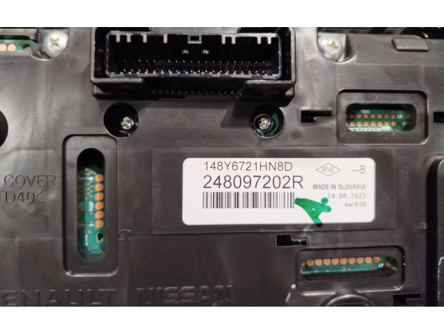 Přístrojová deska Renault Kangoo III 2023 248097202R, 148Y6721HN8D