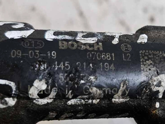 Vstřikovací lišta 0445214194 Fiat Doblo pro naftový motor 1.3