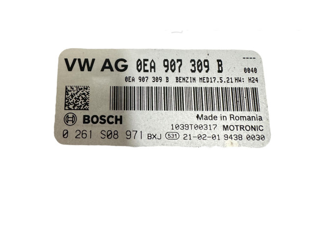 Блок управления двигателя 0EA907309B, 0AA907309B Skoda Citigo