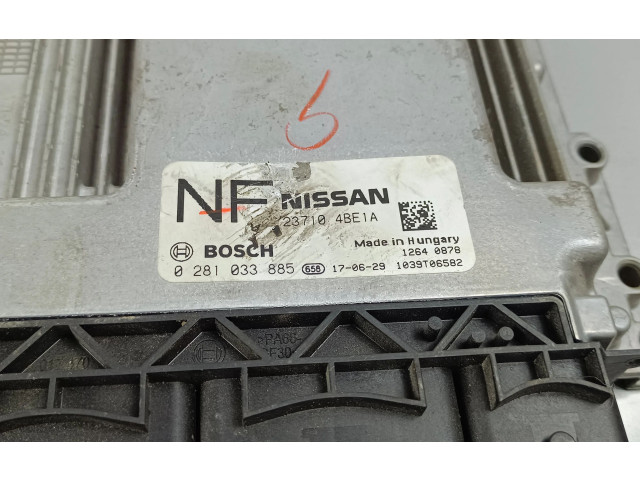Řídící jednotka 0281033885 Nissan X-Trail T32 2017