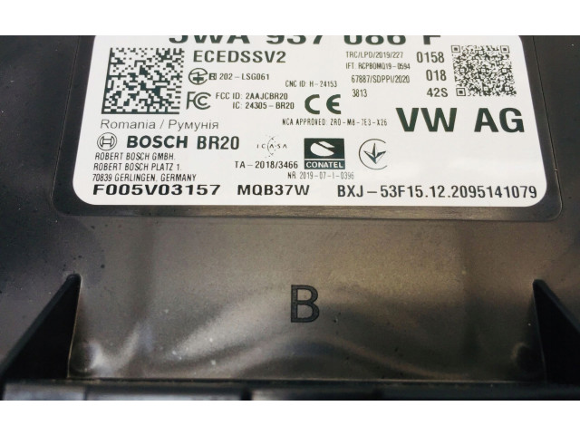 Блок комфорта 5WA937086F   Skoda Octavia Mk4   