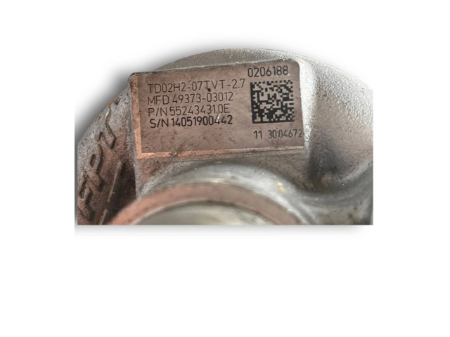 Turbodmychadlo Турбина 55243431 Alfa Romeo Mito