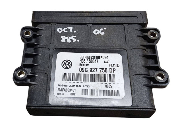 Блок управления коробкой передач 09G927750DP, H35S0647 Skoda Octavia Mk2 (1Z)