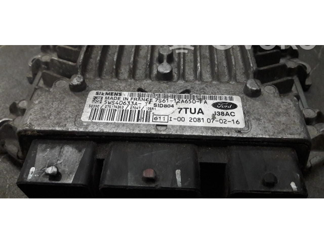 Блок управления двигателем Блок управления 5WS40633A-T   Ford Fusion