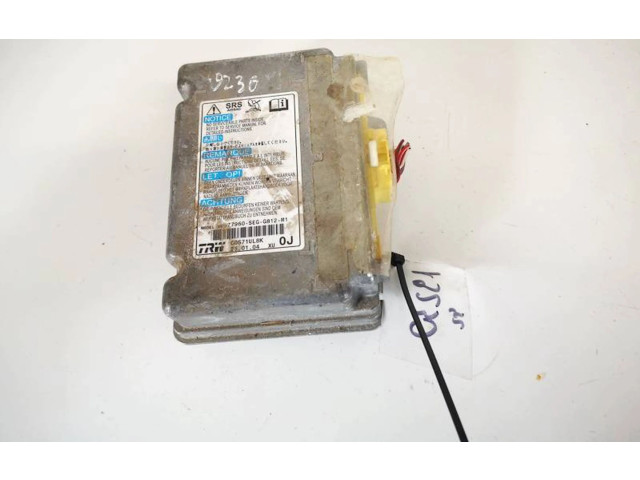 Блок подушек безопасности 77960segg812m1, 77960-seg-g812-m1 Honda Accord