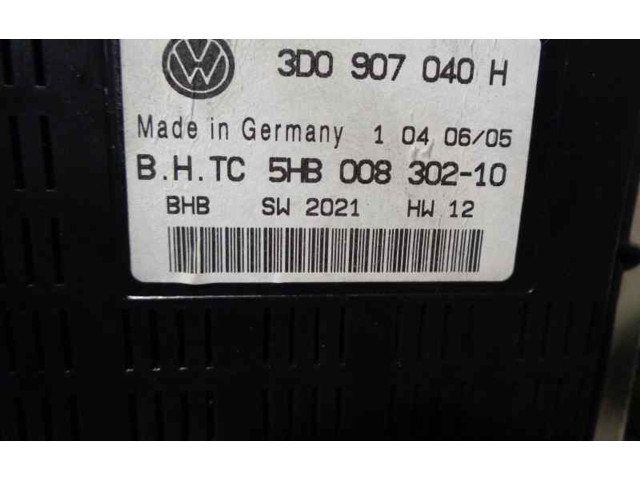 Блок управления 3D0907040H, 5HB00830210   Volkswagen Phaeton