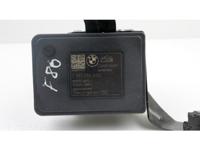 Блок АБС 7851298 BMW M3 F80 2014-2020 года