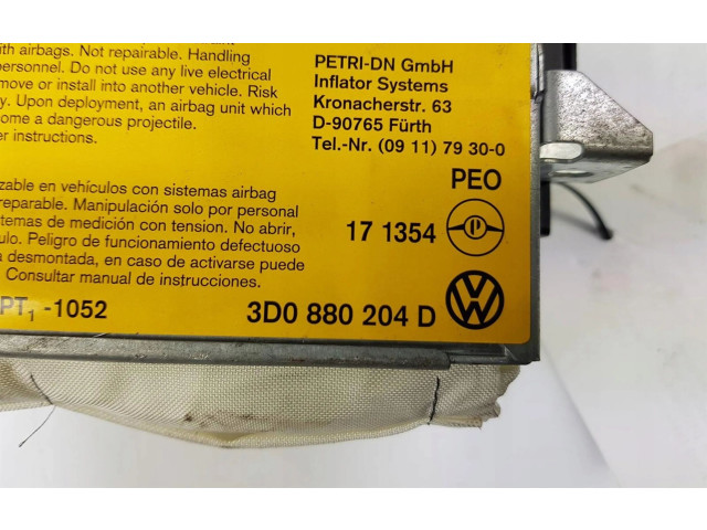 Подушка безопасности пассажира 3D0880204D Volkswagen Phaeton