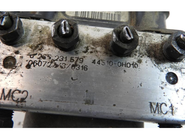 Блок АБС 4541F5   Citroen  C1  2006 - 2013 года