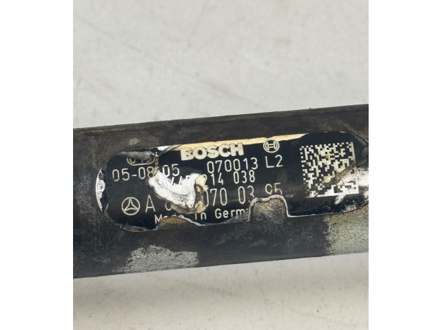 Vstřikovací lišta A6110780449, 20357225 Mercedes-Benz Vito Viano W639 646.982