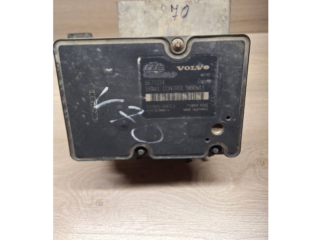 Блок АБС 8671224, 10092504033 Volvo V70 2000 - 2004 года