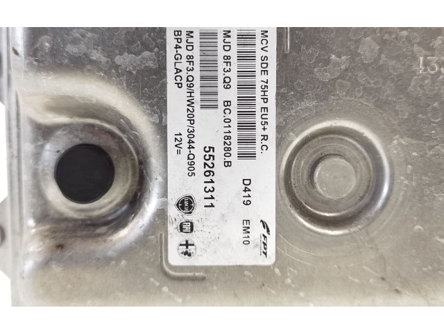 Блок управления двигателя 55261311, MJD8F3Q9   Citroen Nemo