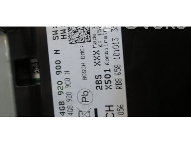 Панель приборов 4G8920900N Audi A7 S7 4G