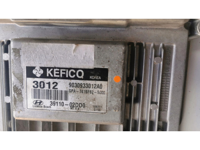 Комплект блоков управления 39110-02DD0--, 39110-02DD0 9030933012A0 Hyundai i10