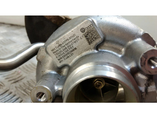 Turbodmychadlo Турбина 4979597601, 04E145715F   Audi A3 S3 8V 1.4 TFSI CZE  CZC