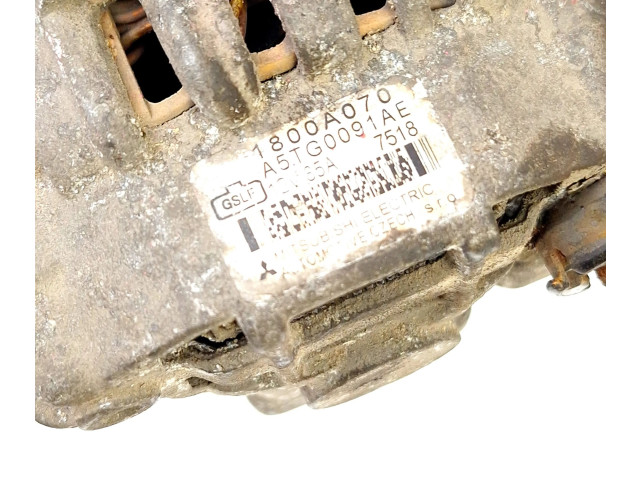 Генератор 1800A070, A5TG0091AE   Mitsubishi Colt      