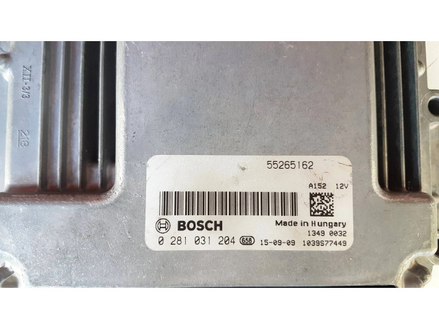 Блок управления двигателя 0281031204, 1039S77449   Fiat 500X