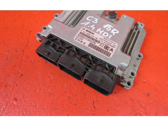 Блок управления двигателя 9807886180   Citroen C3