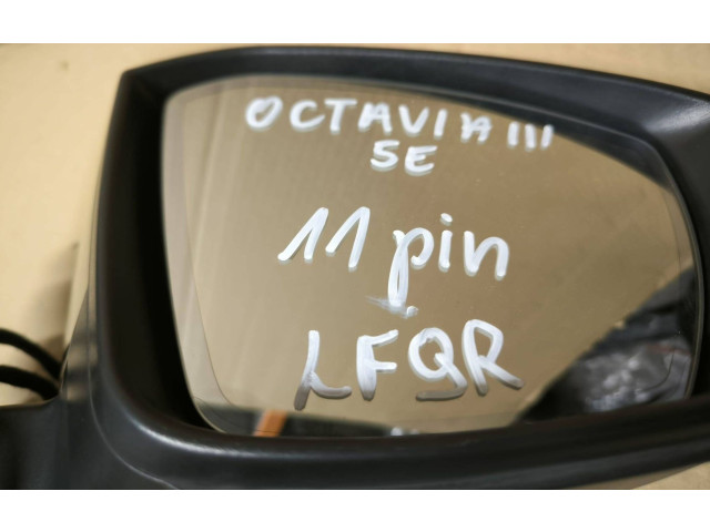 Зеркало электрическое Skoda Octavia Mk3 (5E) 2013 - 2019 года