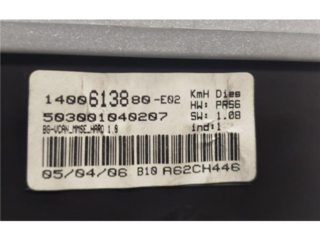 Панель приборов 1400613880-E02, 1400613880-E02   Citroen C8       