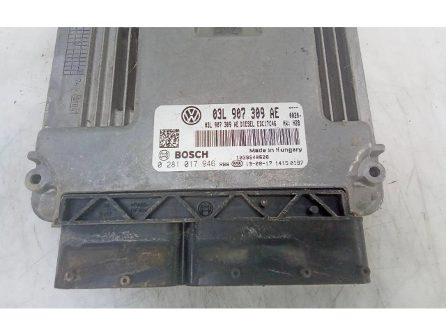 Řídící jednotka 03l907309ae Volkswagen Tiguan 2008