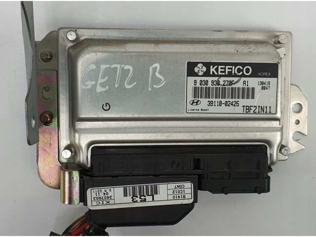 Блок управления двигателя 3911002425 Hyundai Getz