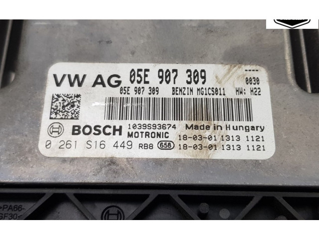Řídící jednotka 05E907309, 0261S16449 Volkswagen Arteon 2018