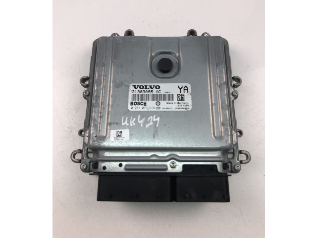 Блок управления двигателя 31303095AC, 0281016616   Volvo V70