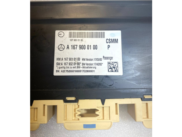 Блок управления A1679000100, A1689010100   Mercedes-Benz GLE W167