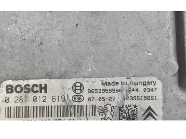 Řídící jednotka 9663943980, 9663943980 Mercedes-Benz E C207 W207 2006